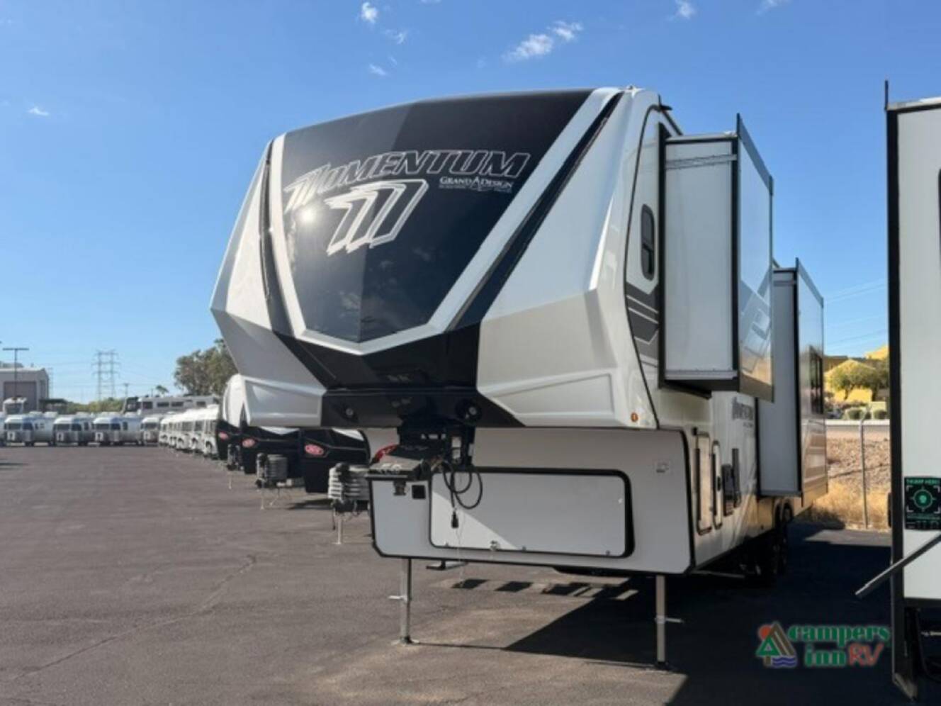 A photo of this 2026 Grand Design Momentum G-Class 325G