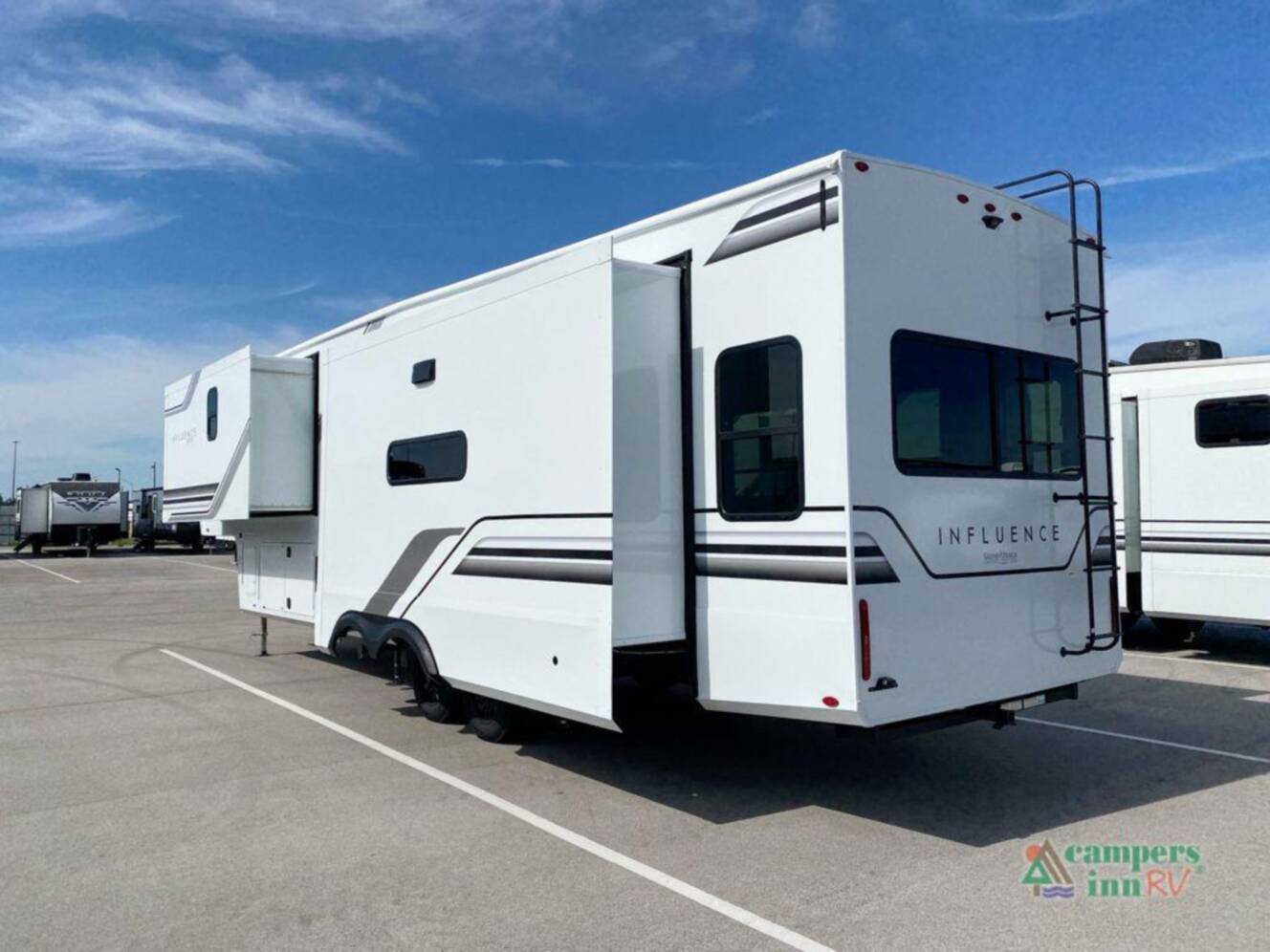 A photo of this 2026 Grand Design Influence 3503GK