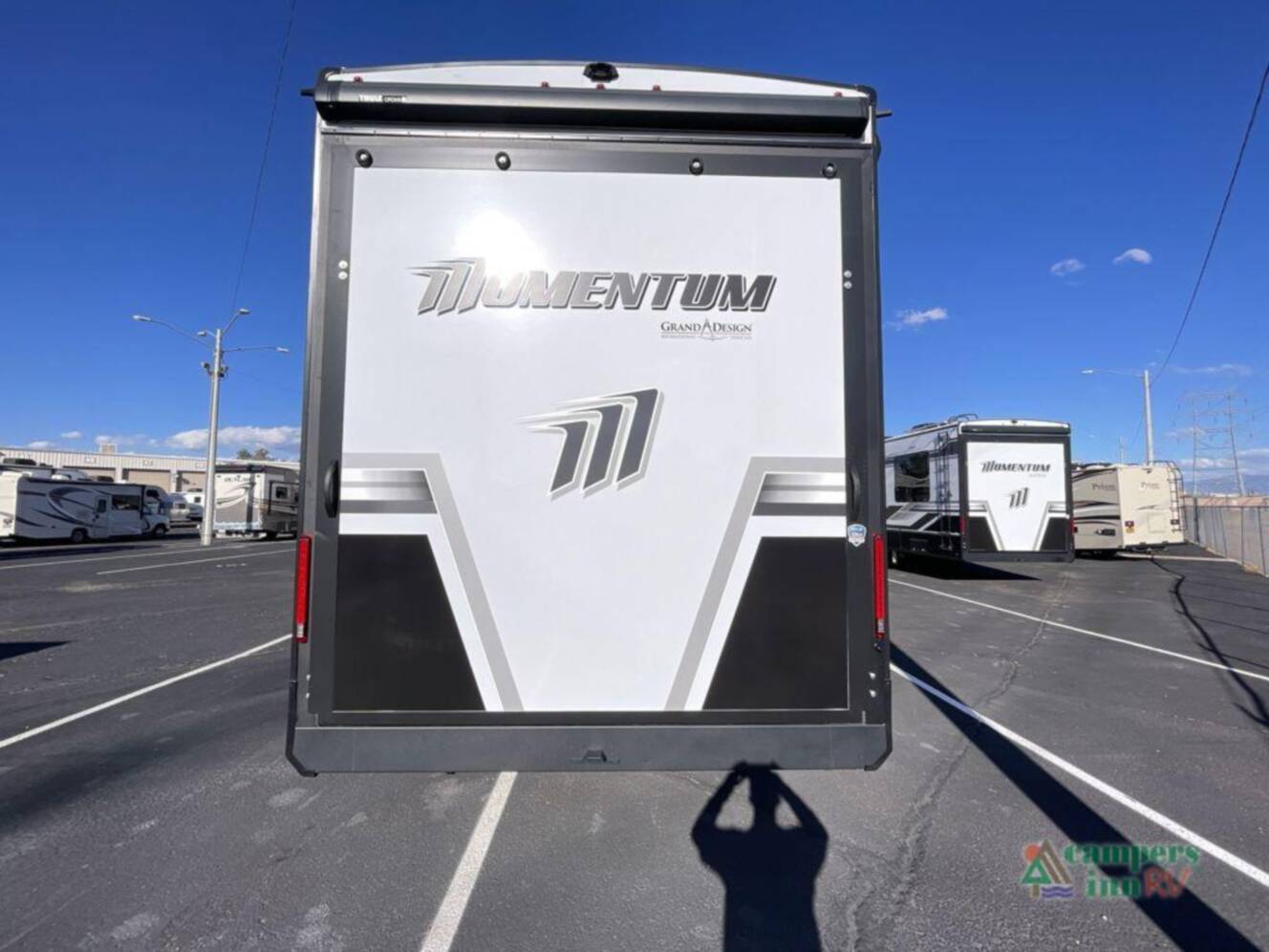 A photo of this 2026 Grand Design Momentum 395MS