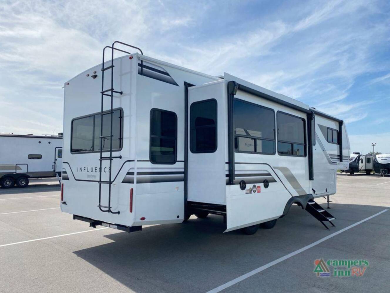 A photo of this 2026 Grand Design Influence 3503GK