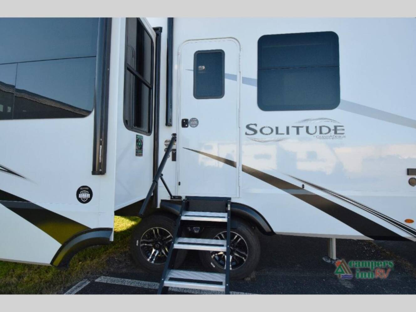 A photo of this 2025 Grand Design Solitude 388MBS