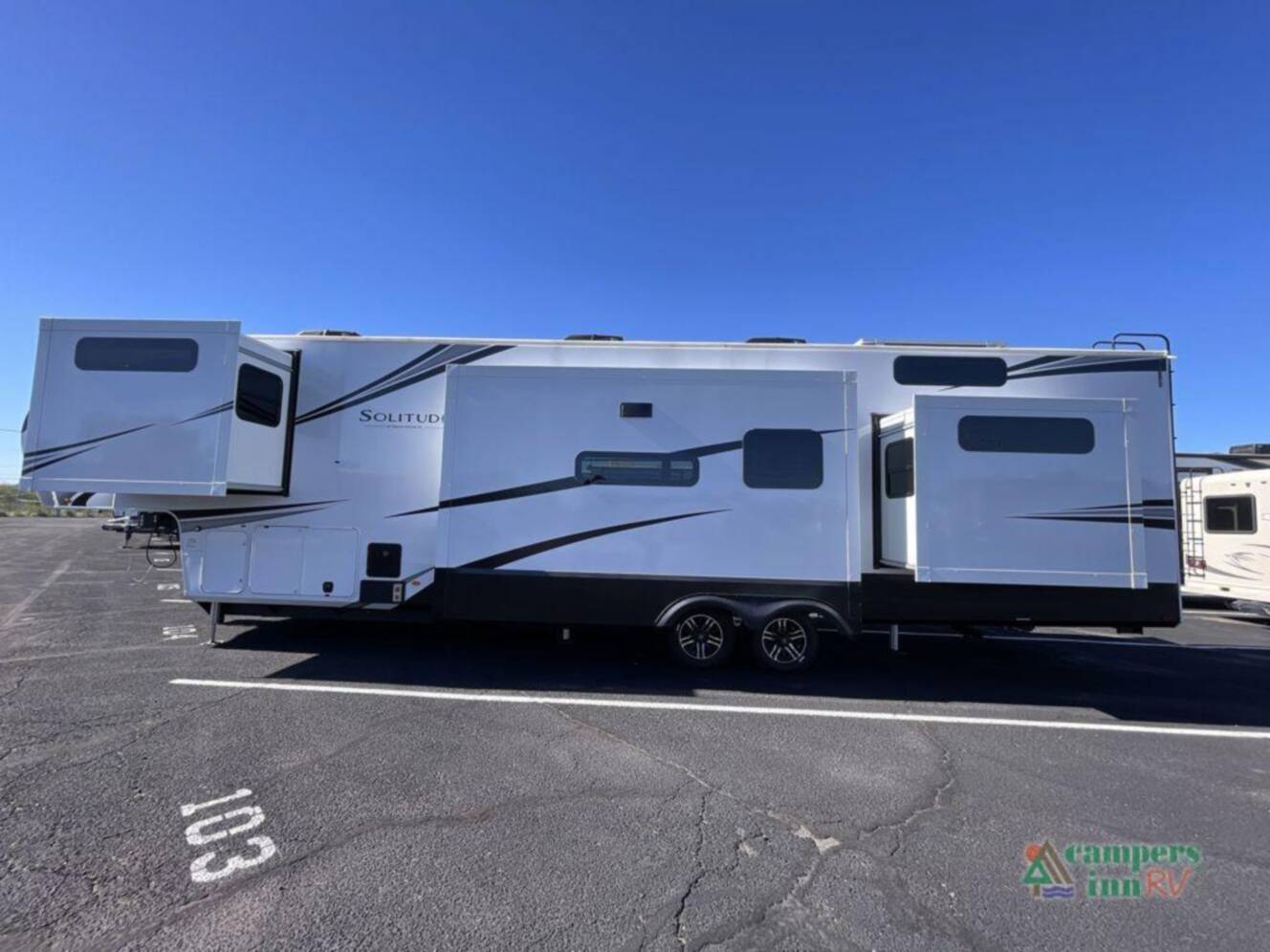 A photo of this 2026 Grand Design Solitude 391DL