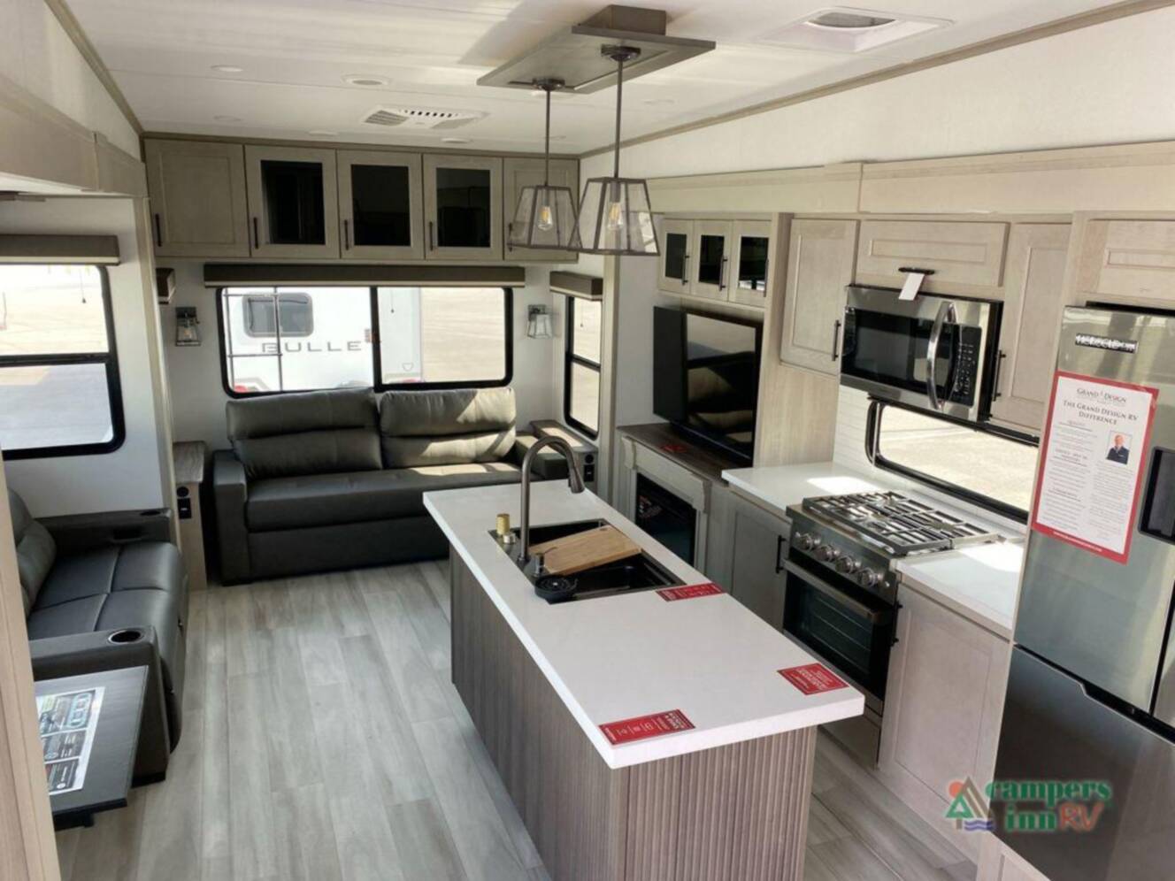 A photo of this 2026 Grand Design Influence 3503GK