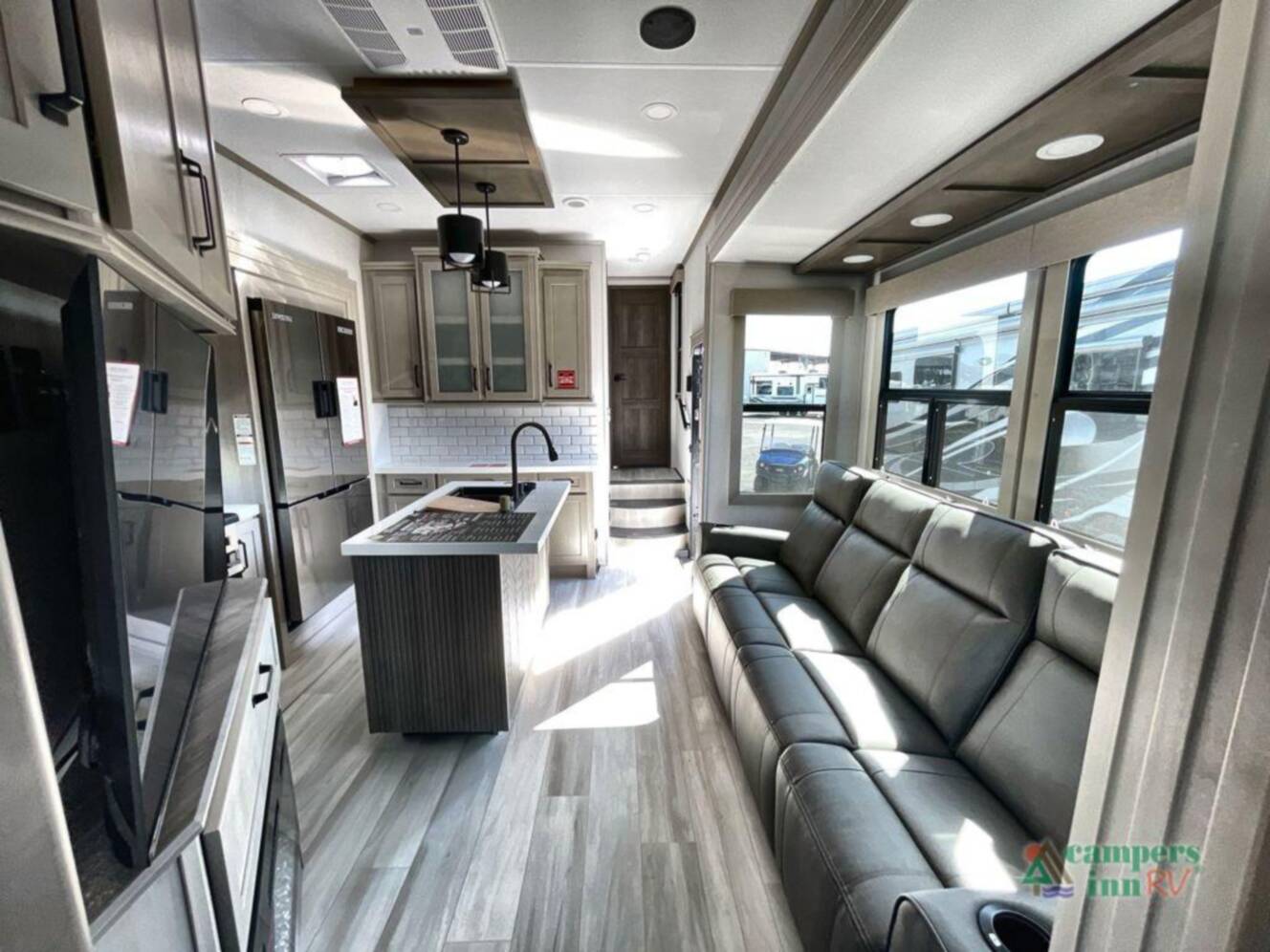 A photo of this 2026 Grand Design Momentum M-Class 351MS