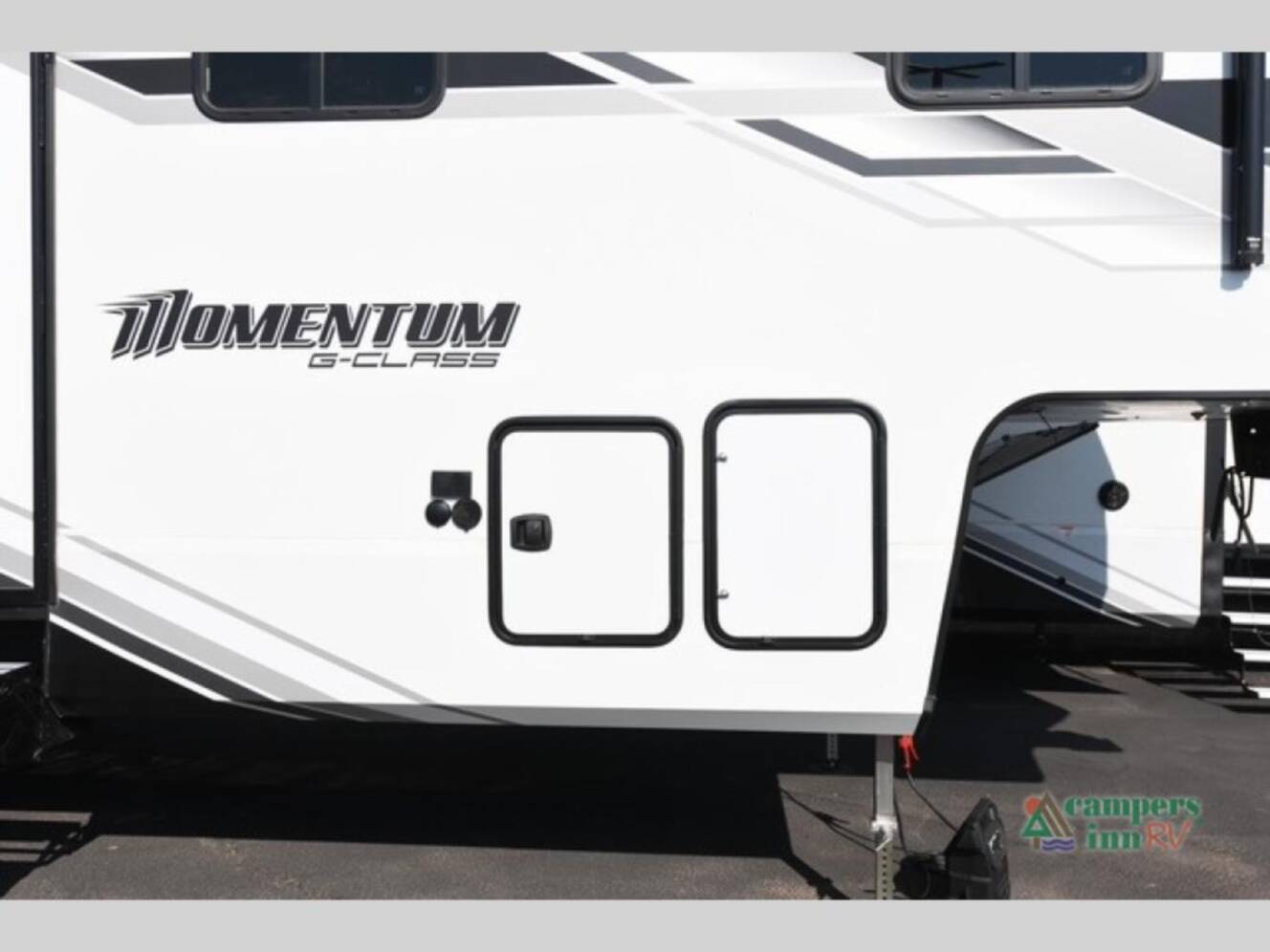A photo of this 2026 Grand Design Momentum G-Class 325G