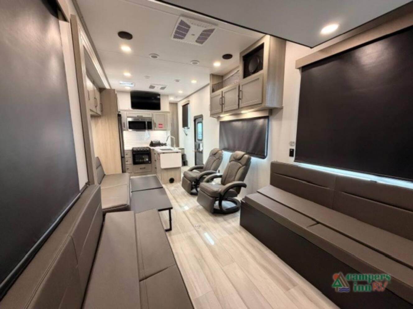 A photo of this 2026 Grand Design Momentum G-Class 325G