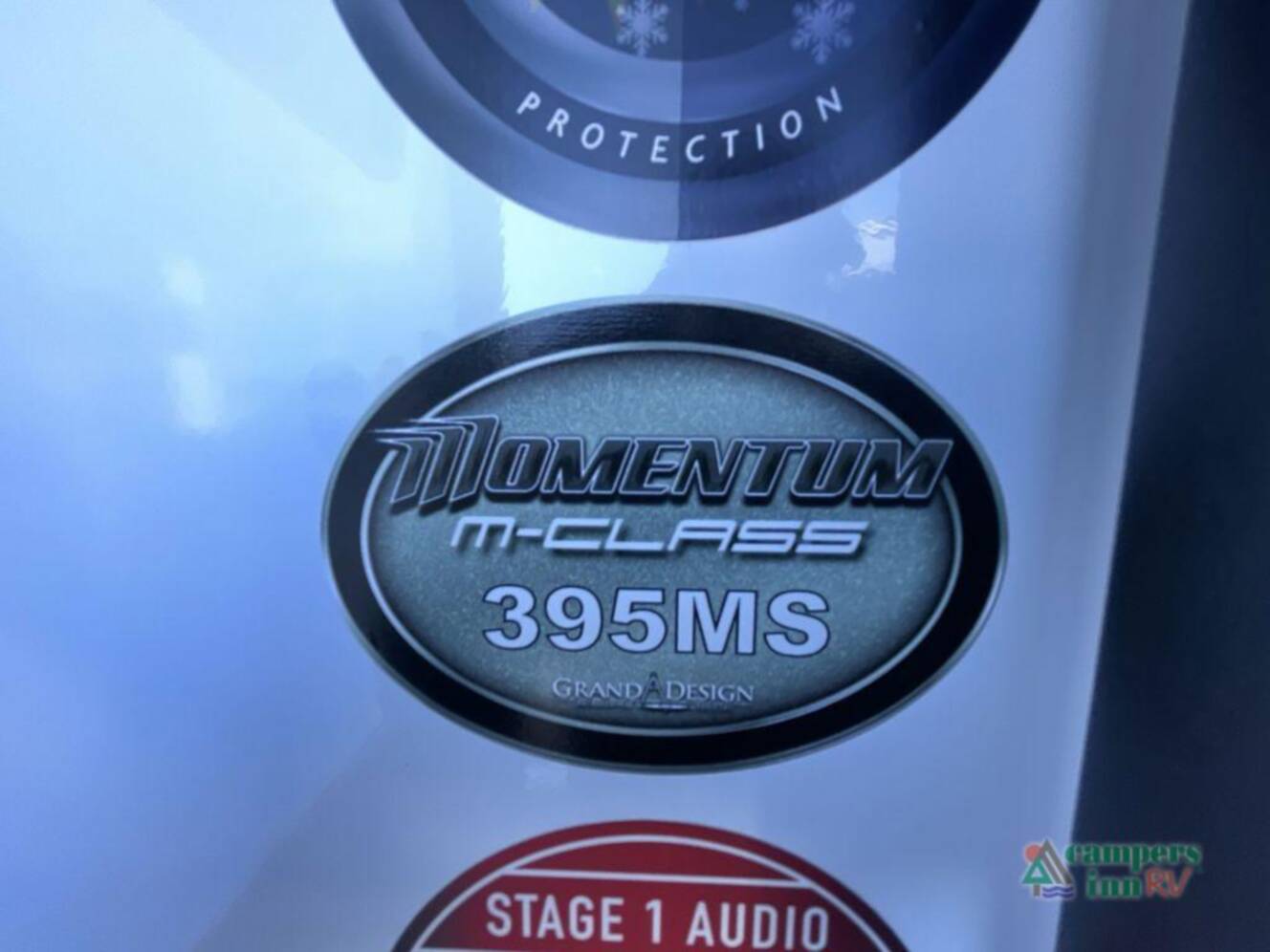 A photo of this 2026 Grand Design Momentum 395MS