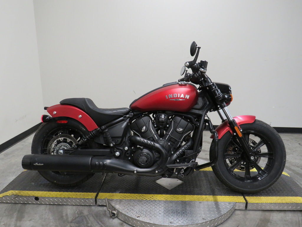 2025 Indian Motorcycle® Scout® Bobber Limited Sunset Red Smoke BOBBER in Fort Worth, TX