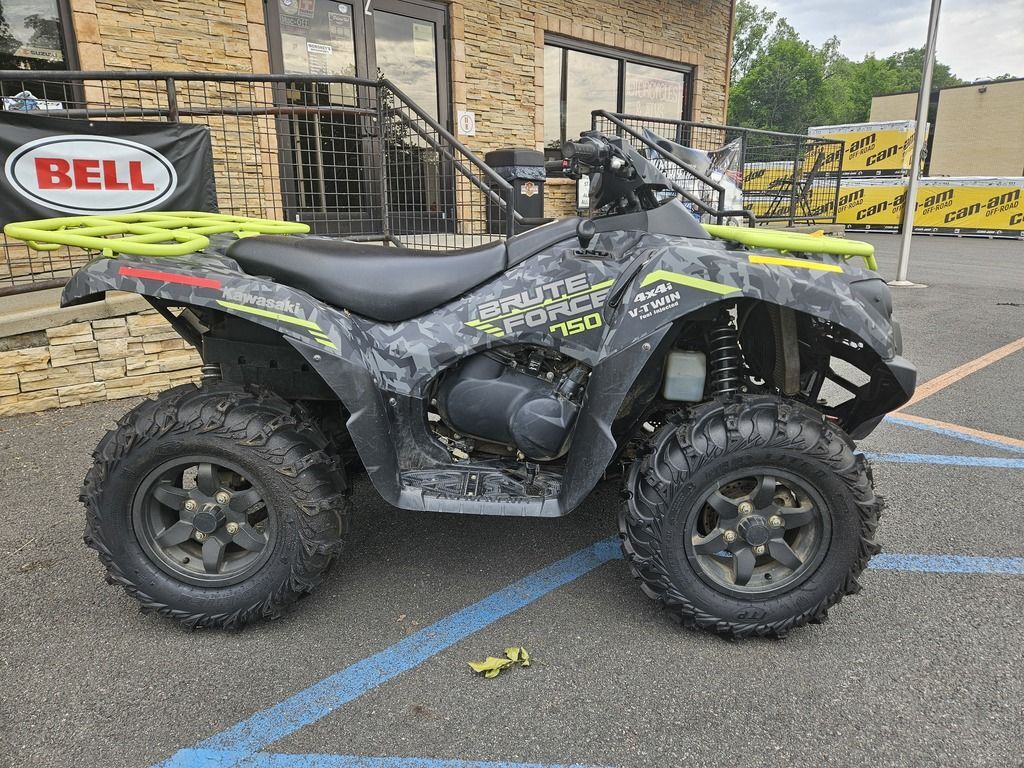 2023 Kawasaki Brute Force® 750 4x4i EPS Fragment Camo Gray in new windsor NY