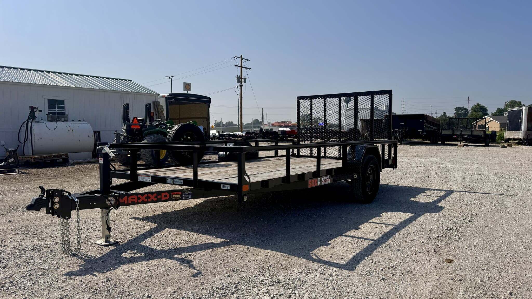 2026 MAXX-D S3X 83X14 UTILITY TRAILER - 3.5K AXLE - SPARE TIRE in Goodfield, IL