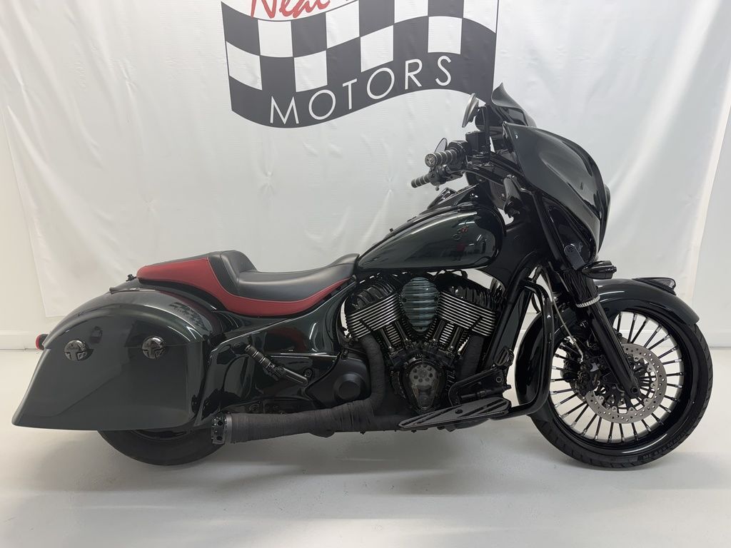 2019 Indian Motorcycle® Springfield® Dark Horse® Thunder Black Smoke DARK HORSE in Winston Salem, NC