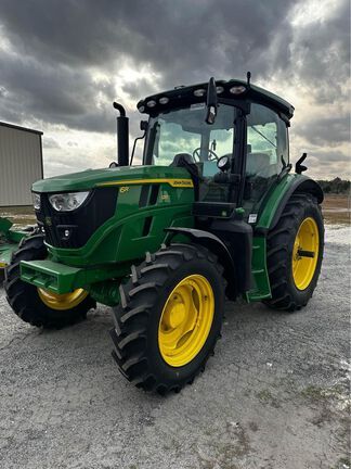 2024 John Deere 6R120 A/C CAB 4WD 132HP TRACTOR in Live Oak, FL