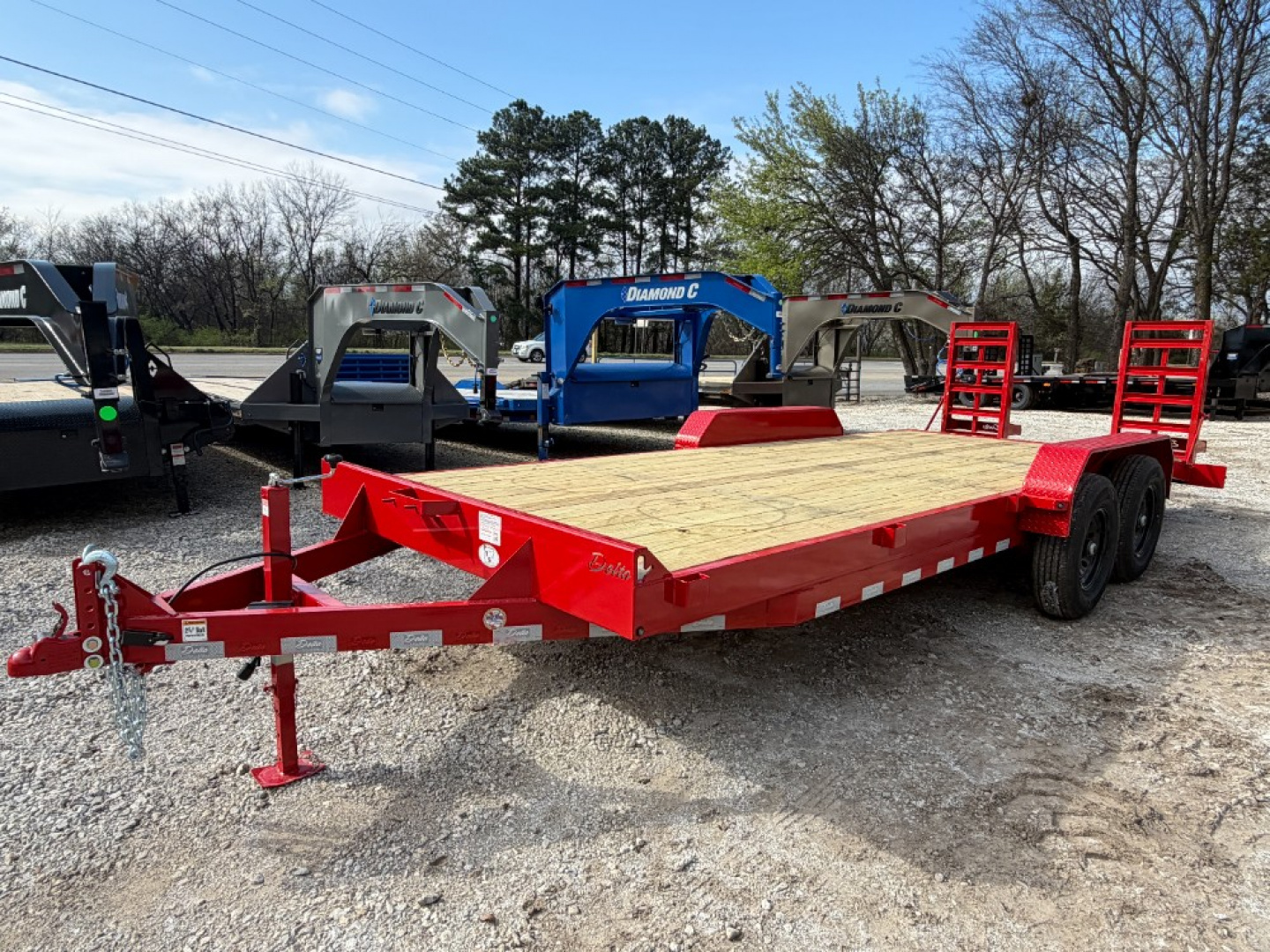 2026 Delta Trailers 14K 20' X 83" Equipment Hauler in Fayetteville, AR