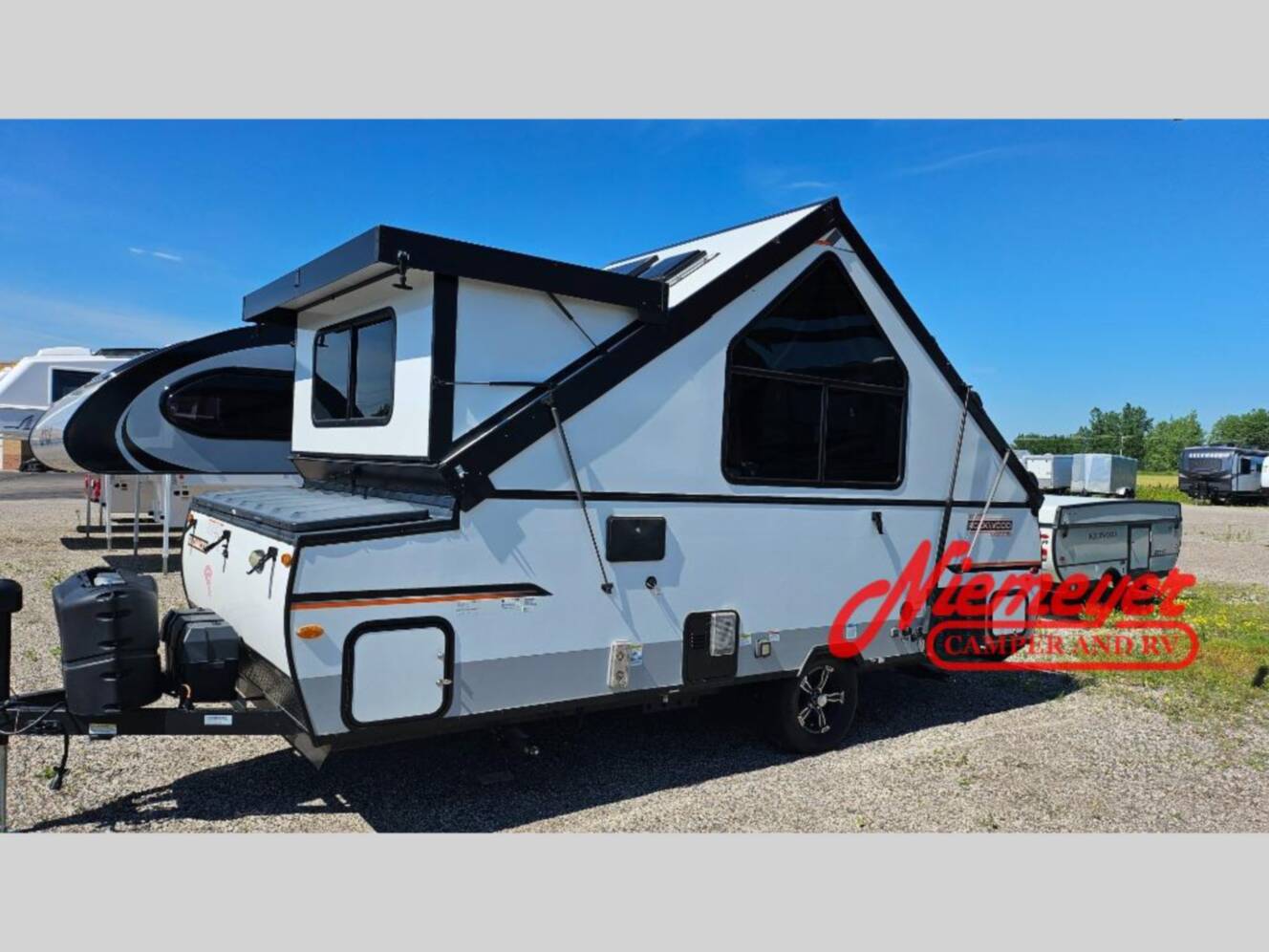 A photo of this 2023 Forest River Rv Rockwood Hard Side High Wall Series A214HW