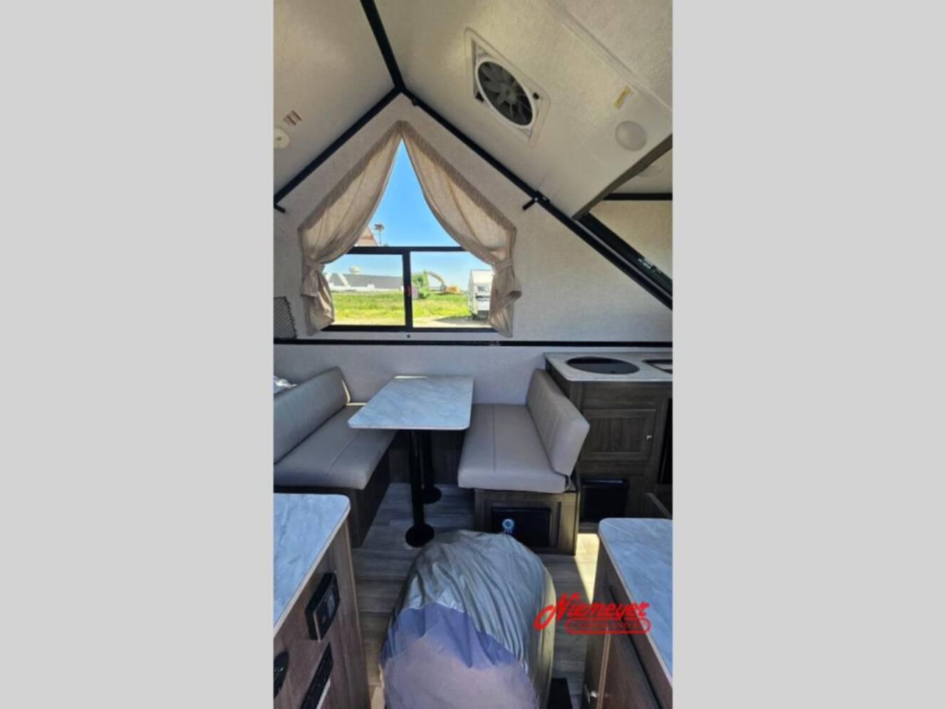 A photo of this 2023 Forest River Rv Rockwood Hard Side High Wall Series A214HW