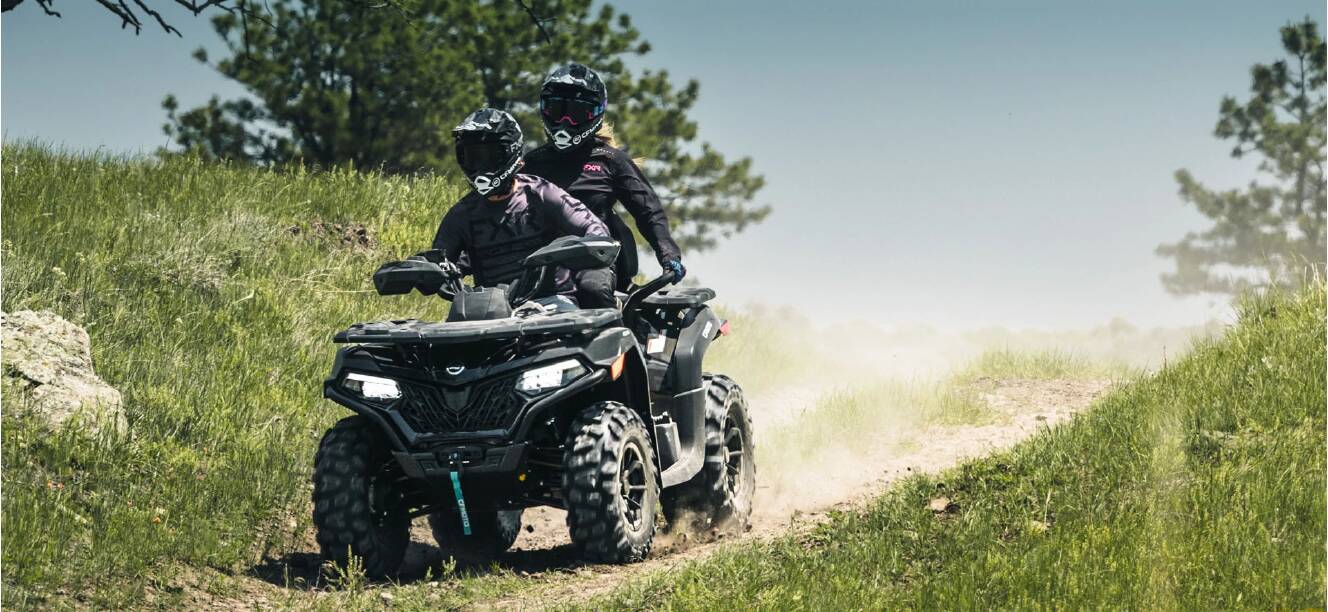 A photo of this 2026 CFMOTO CForce 600 Touring