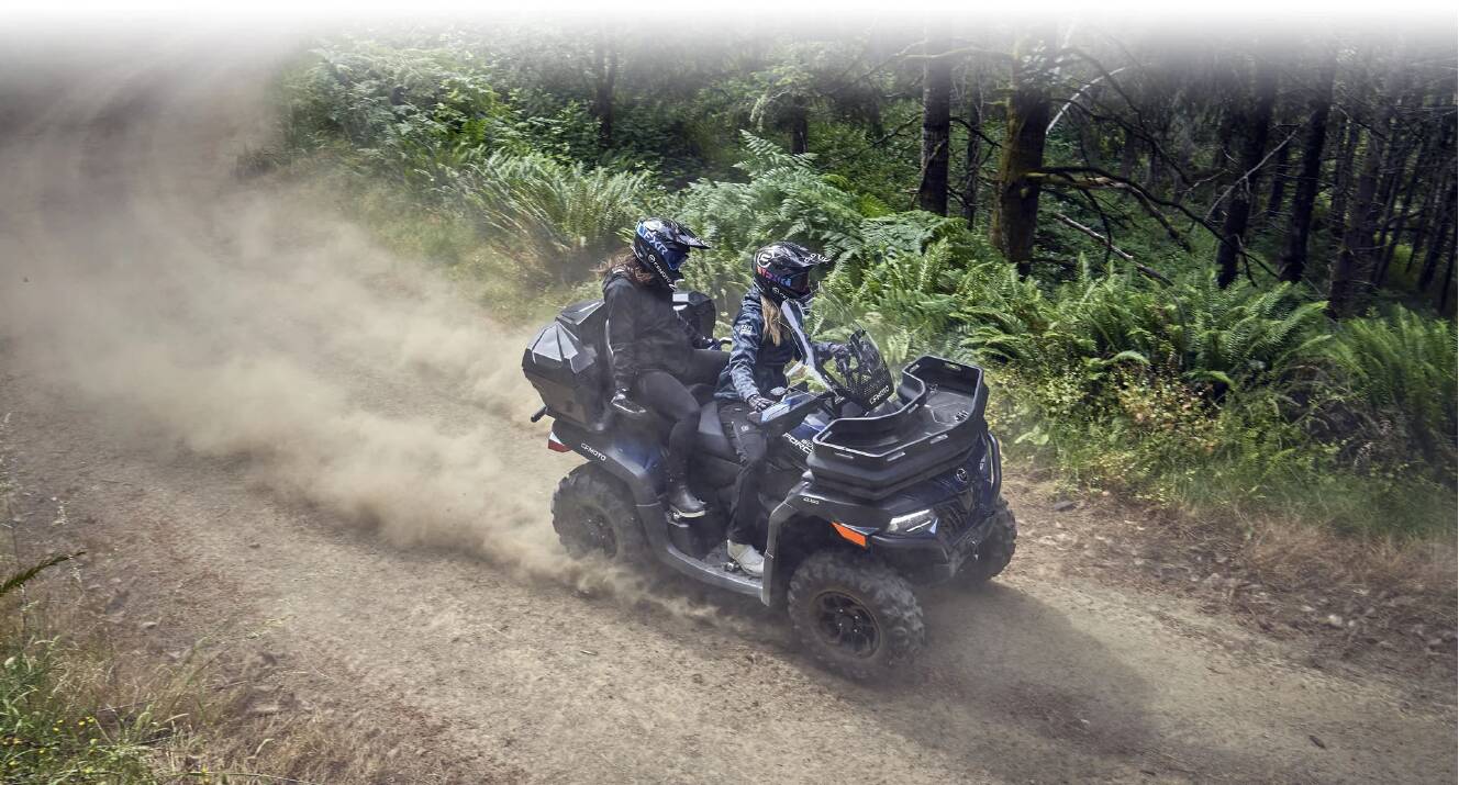 A photo of this 2026 CFMOTO CForce 600 Touring