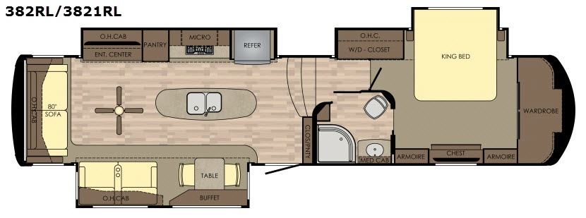 2017 Redwood Rv Redwood 3821RL in ringgold GA