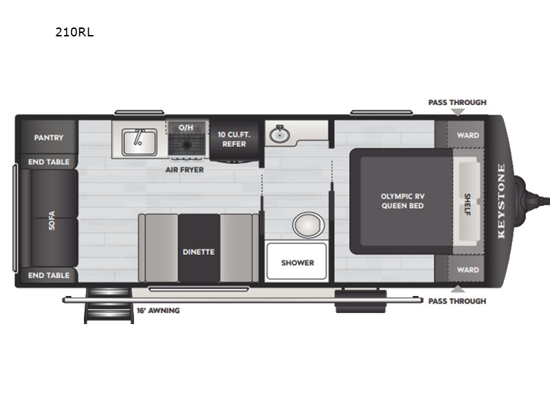 2027 Keystone Rv Hideout 210RL in conway AR