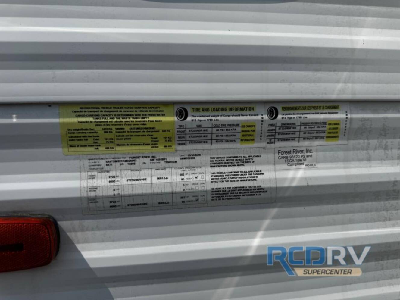 A photo of this 2019 Forest River Rv Salem Villa Series 4092BFL Estate