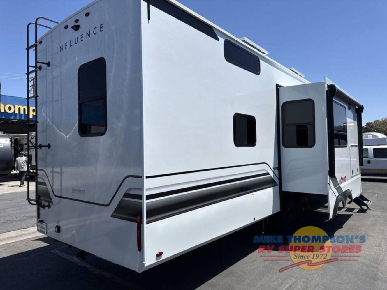 A photo of this 2027 Grand Design Influence 3804DS