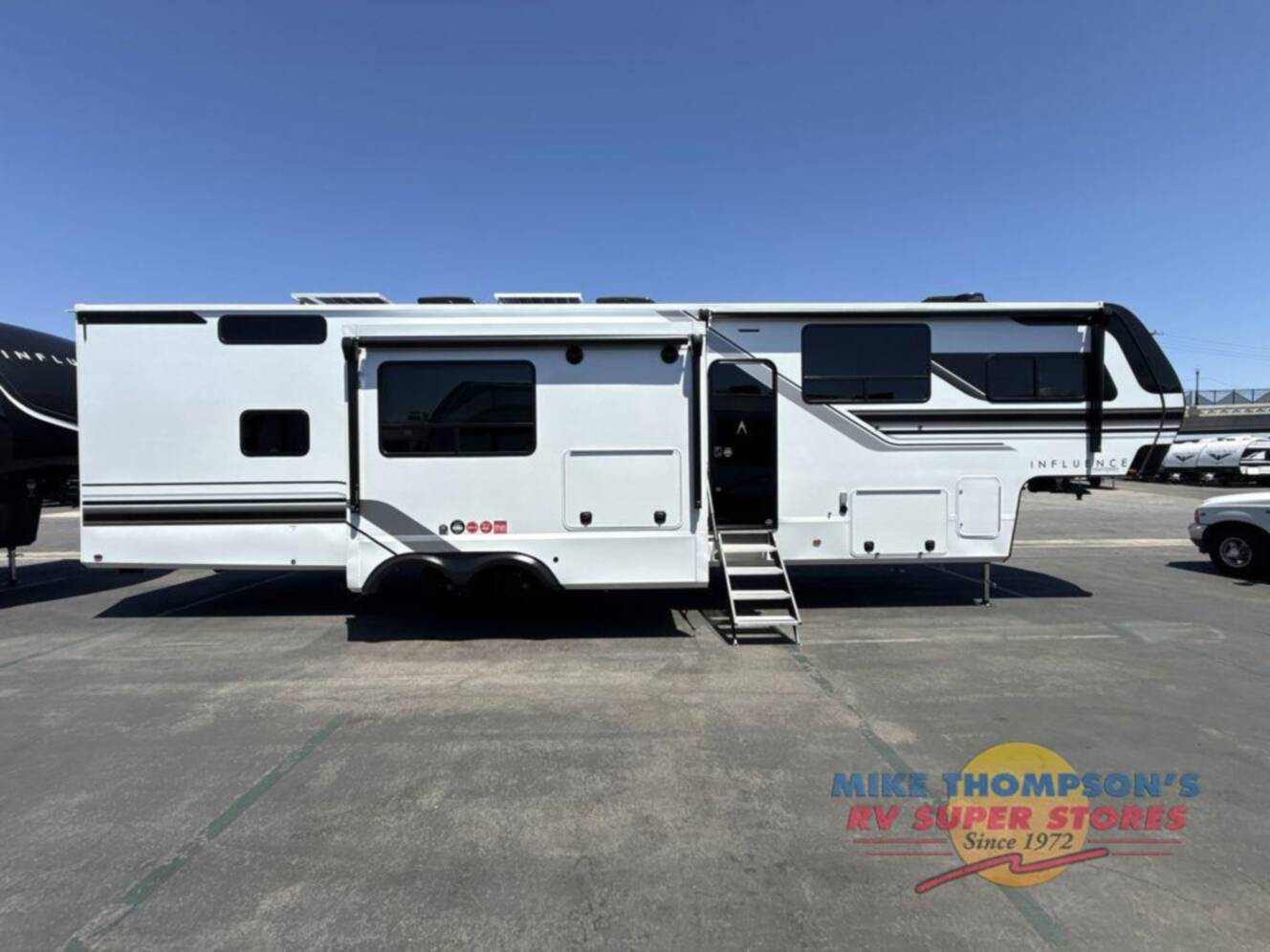 A photo of this 2027 Grand Design Influence 3804DS
