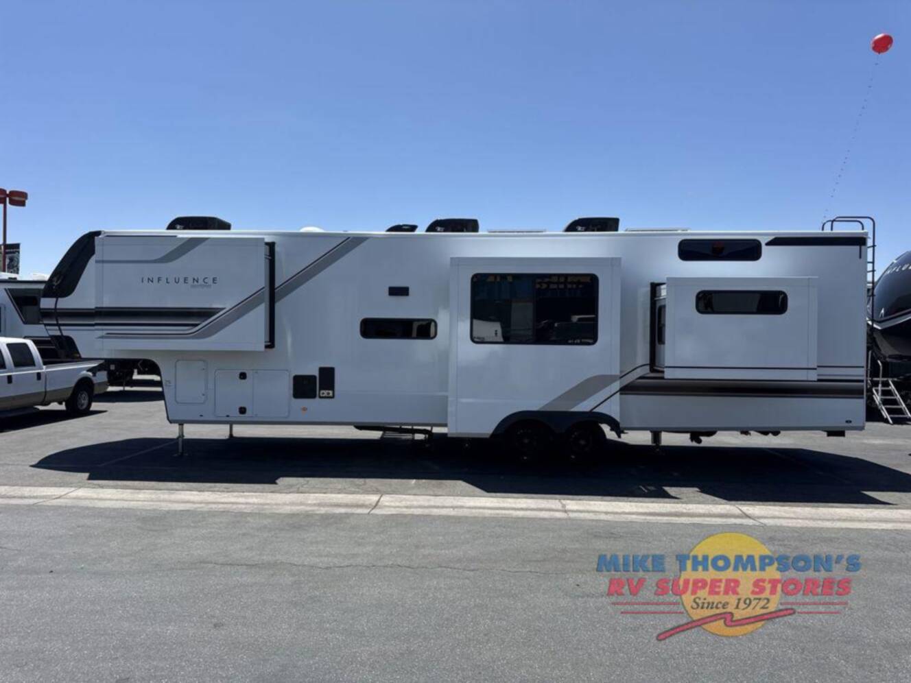 A photo of this 2027 Grand Design Influence 3804DS