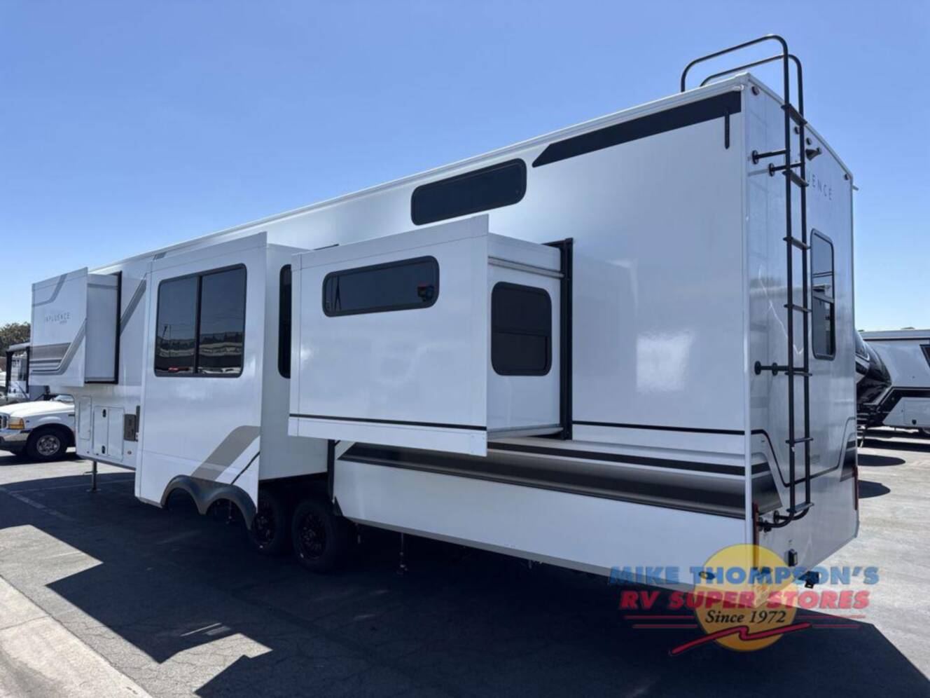 A photo of this 2027 Grand Design Influence 3804DS