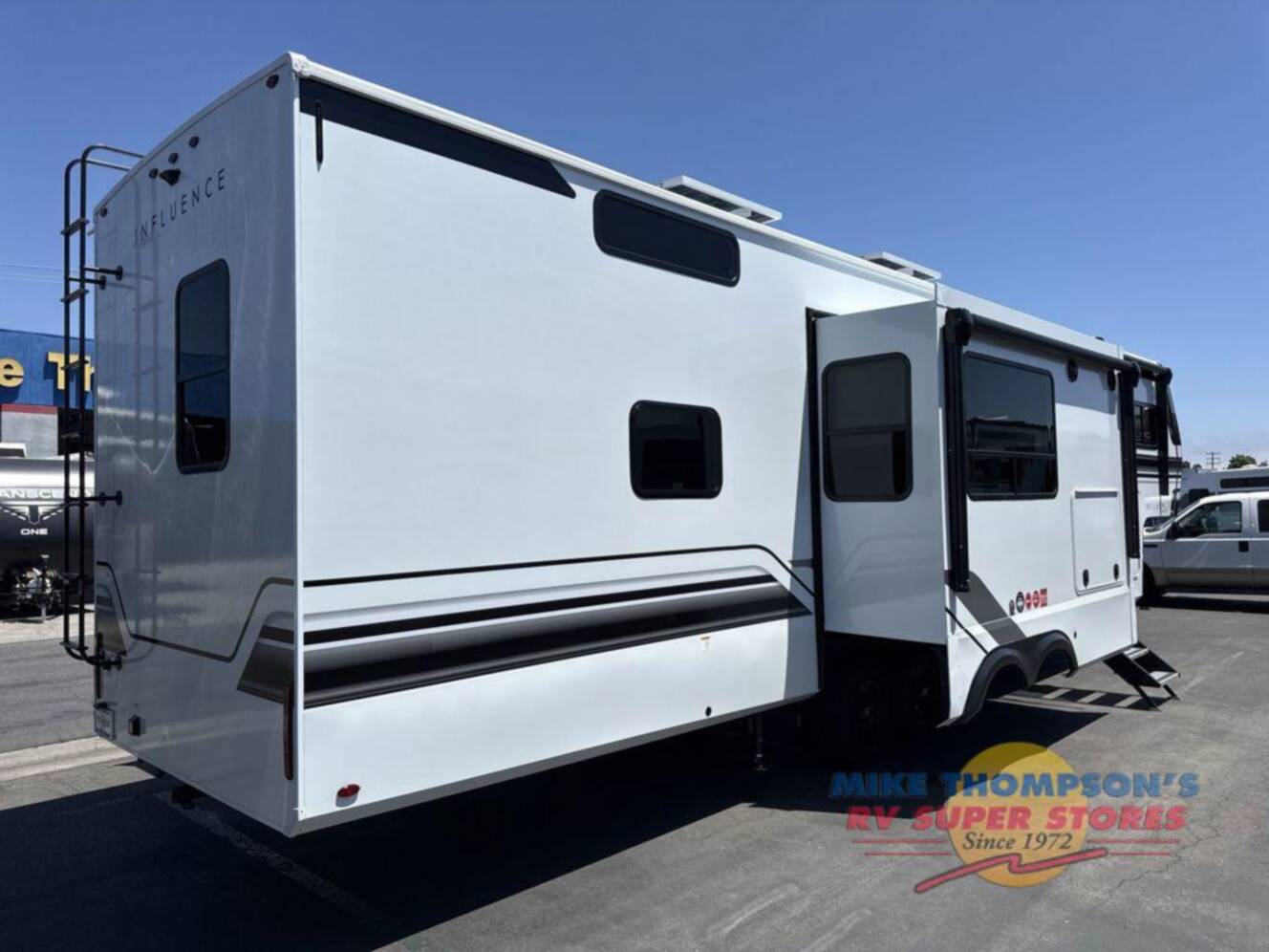 A photo of this 2027 Grand Design Influence 3804DS