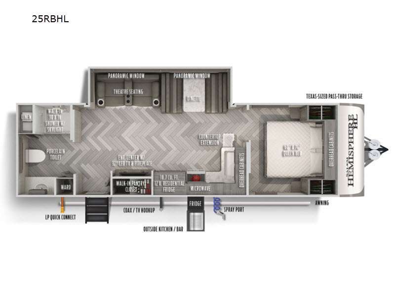 2022 Forest River Rv Salem Hemisphere Hyper-Lyte 25RBHL in chatsworth GA
