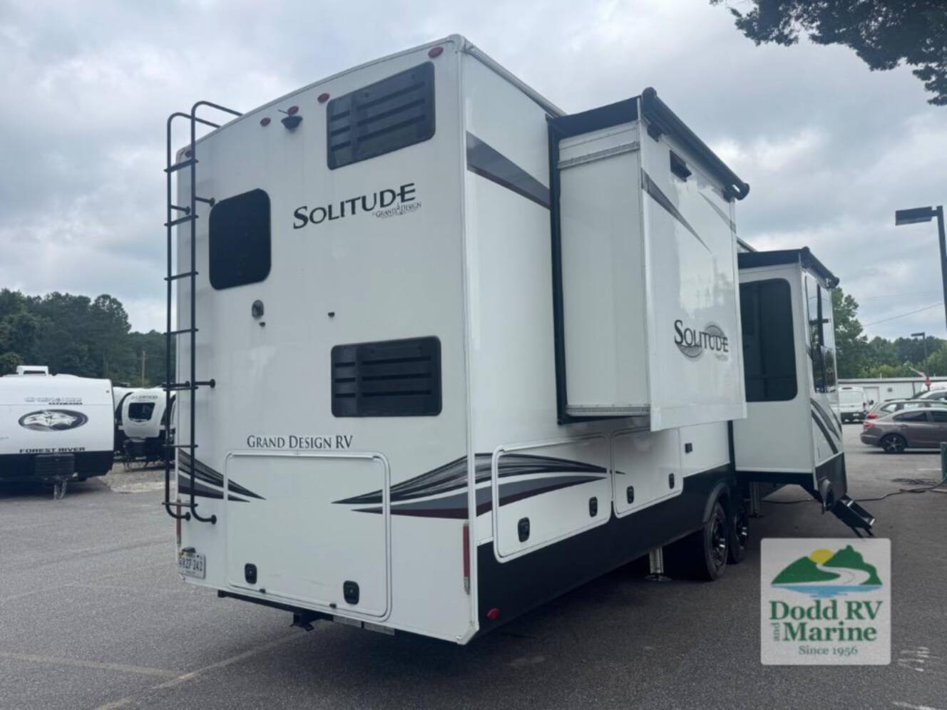A photo of this 2021 Grand Design Solitude 390RK