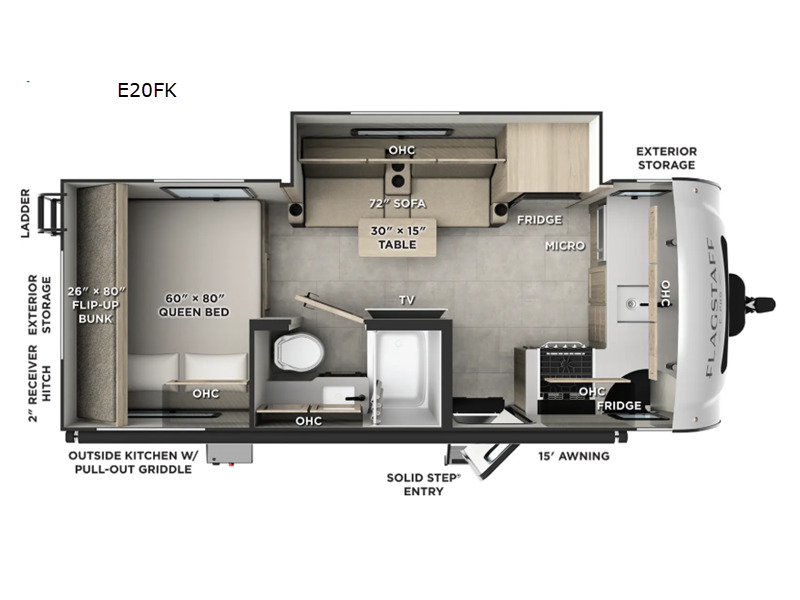 2026 Forest River Rv Flagstaff E-Pro E20FK in portland OR