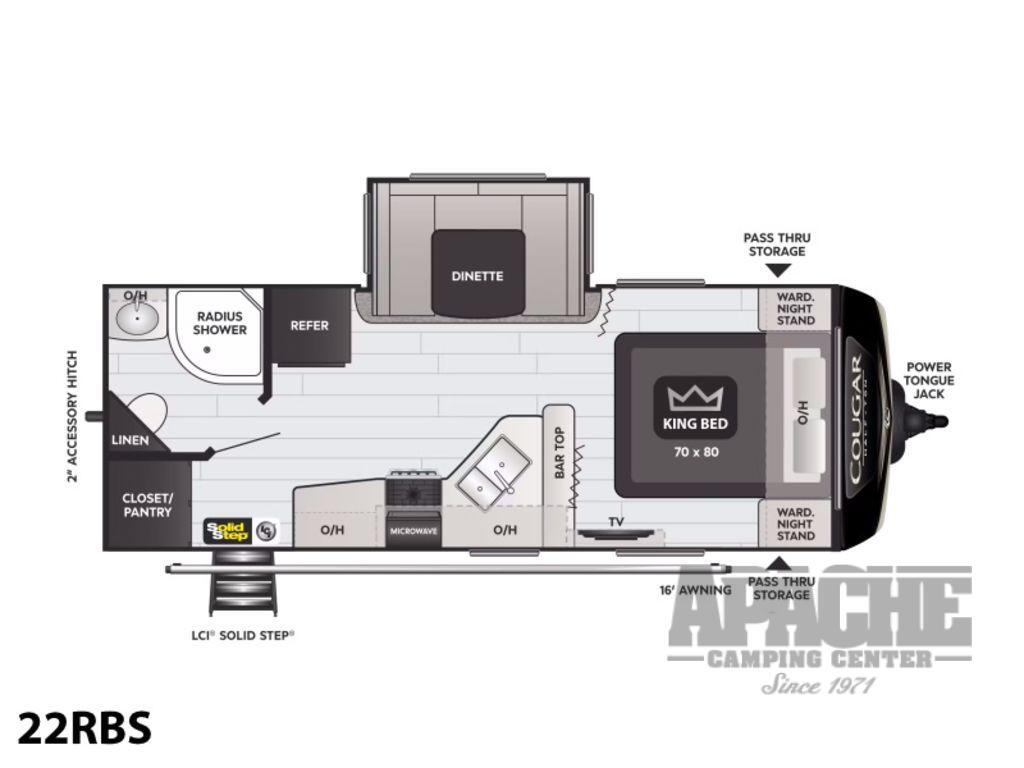 2024 Keystone Rv Cougar Half-Ton 22RBS in portland OR