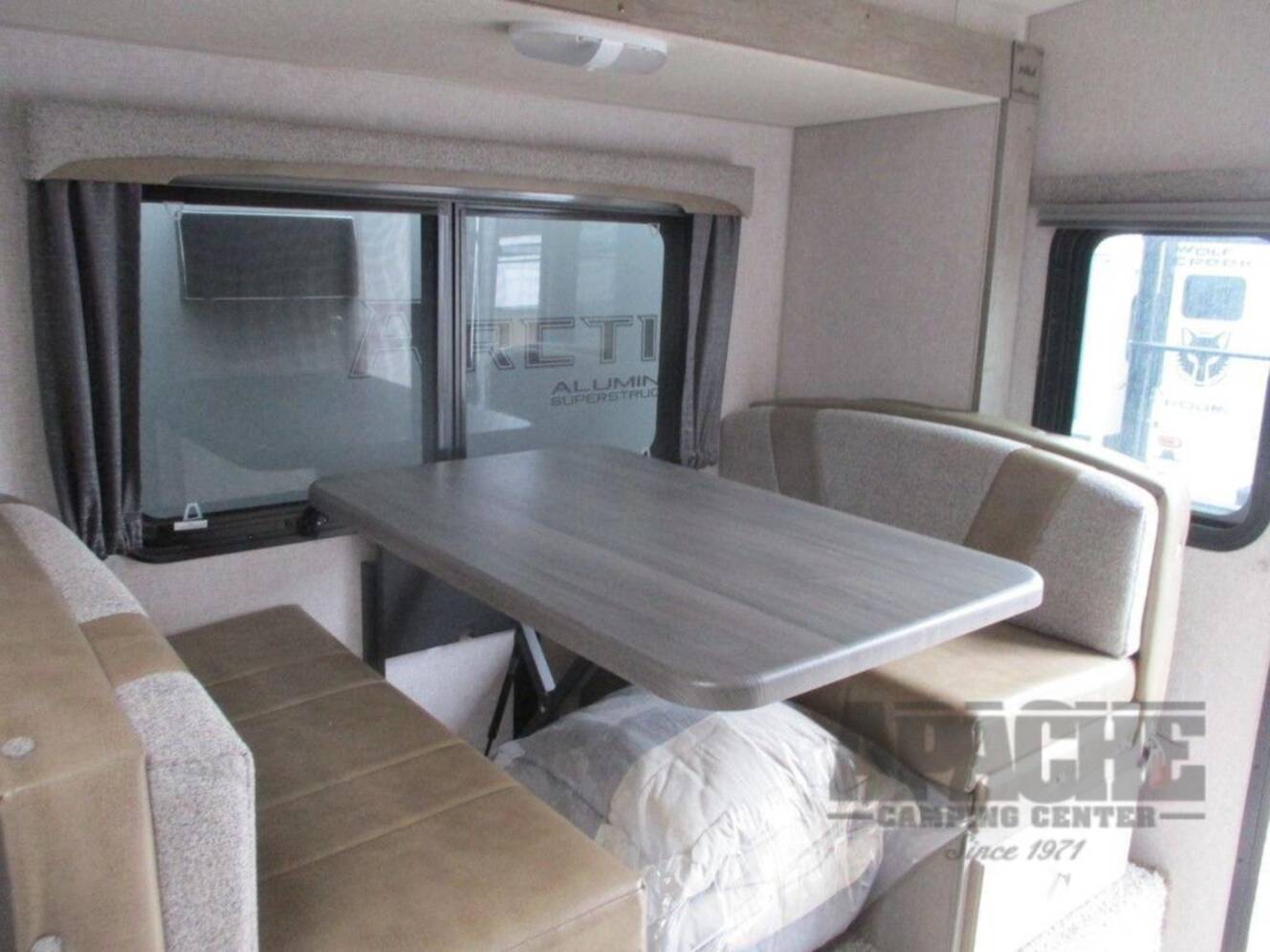 A photo of this 2026 Northwood Arctic Fox Camper 811LB Lithium Package