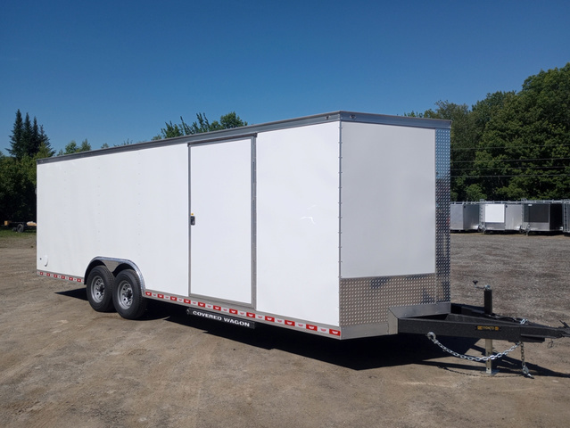 2026 COVERED WAGON 8.5X24 14K Enclosed Cargo/Car Hauler W/Extra Heigh in Manchester, ME