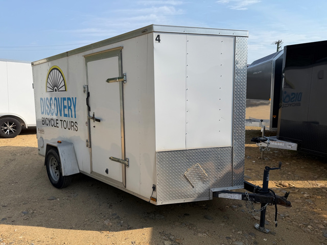 2019 LARK 6X12 Enclosed 3K Cargo Trailer W/Barn Doors & Inte in Loudon, NH