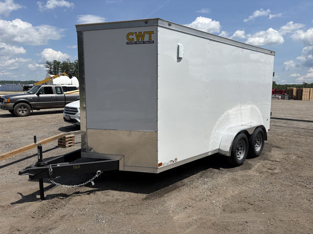 2026 COVERED WAGON 7X14 Enclosed Cargo Trailer W/Polycore Exterior in Turner, ME