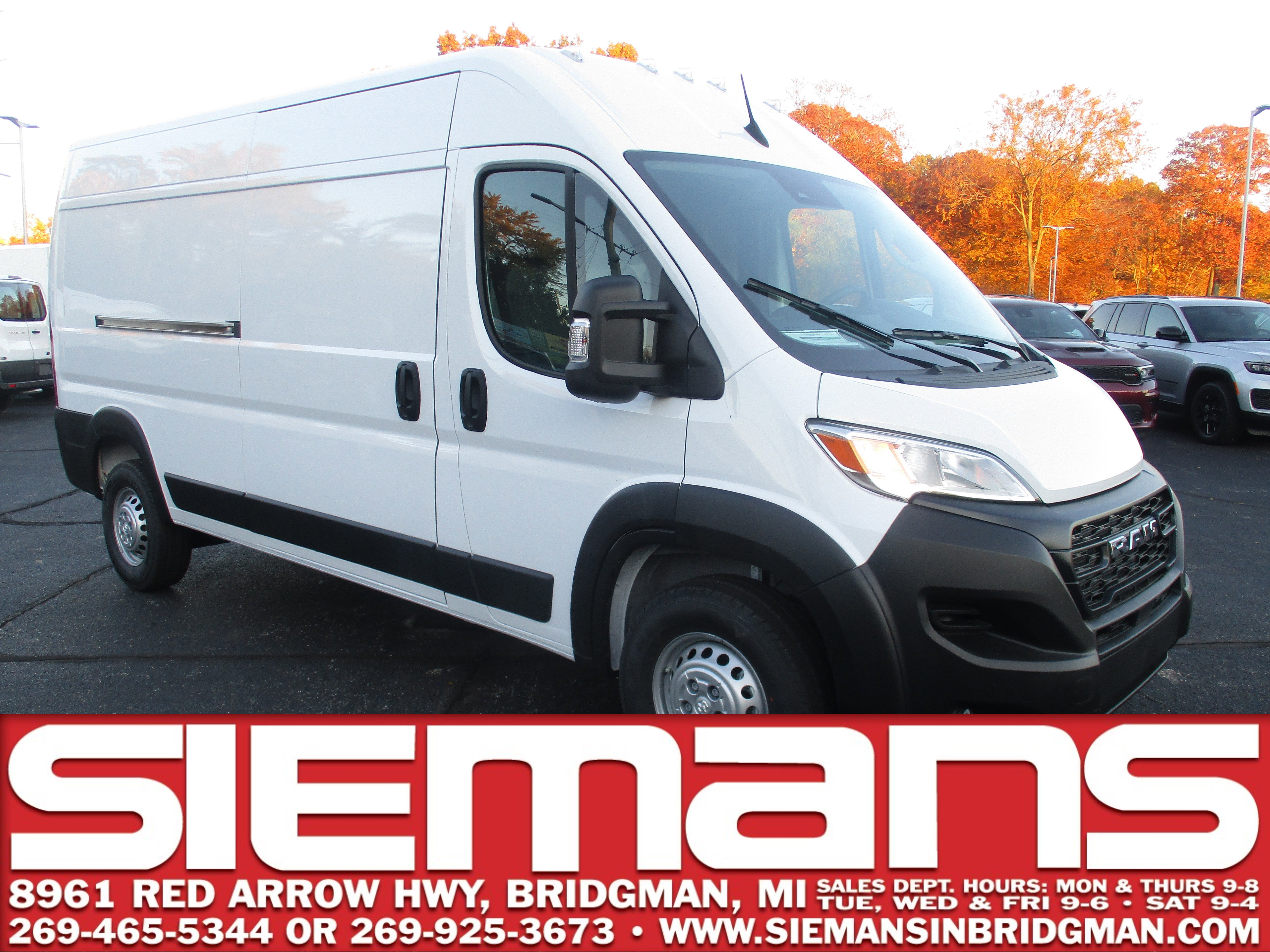 2026 RAM PROMASTER 3500 in Bridgman, MI