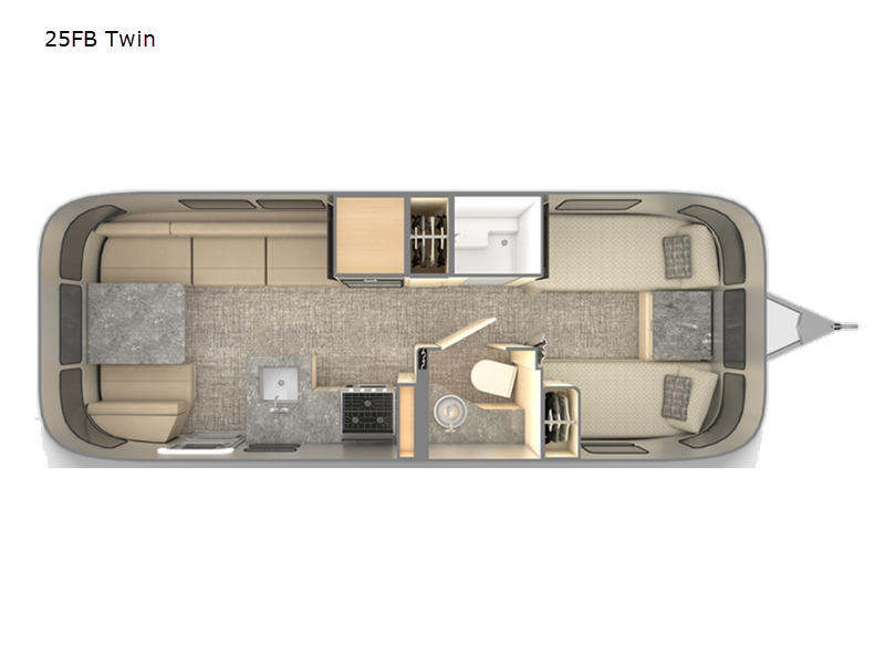 A photo of this 2026 Airstream Flying Cloud 25FBT