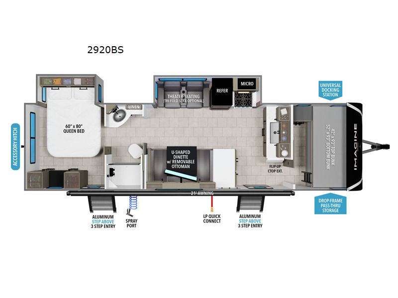 A photo of this 2026 Grand Design Imagine 2920BS