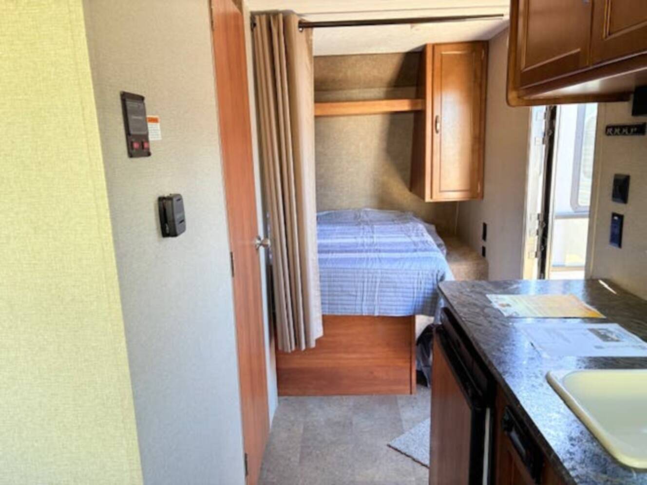 A photo of this 2018 Keystone Springdale Summerland Mini 1750RD Front East-West Queen
