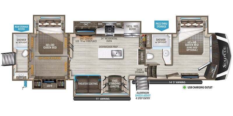 2023 Grand Design Solitude 391DL in egg harbor city NJ