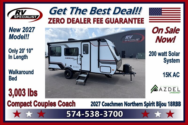 2027 Coachmen American Spirit Bijou 18RBB in goshen IN