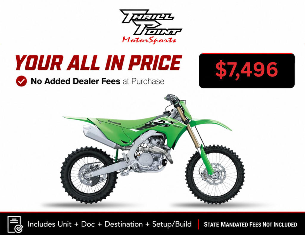 2025 Kawasaki KX 450X 450X in Medina, OH