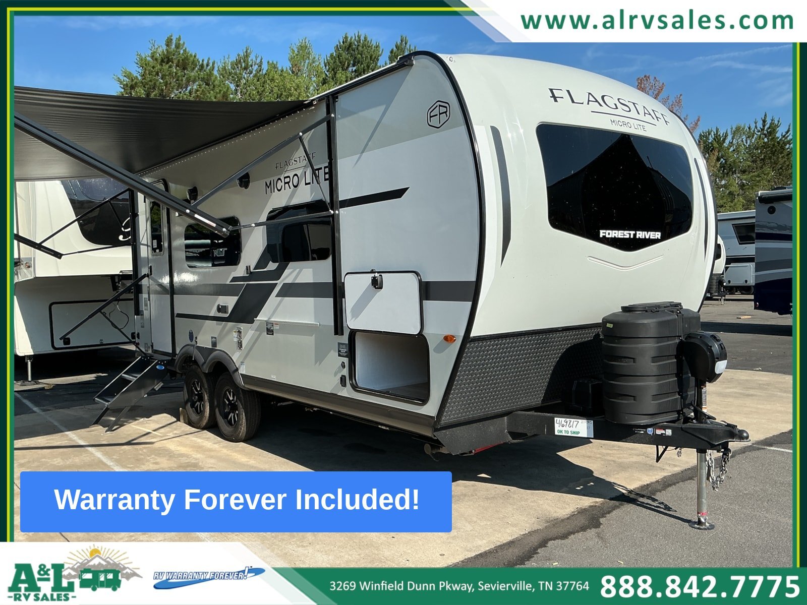 2026 Forest River Flagstaff Micro Lite 21FBRS in sevierville TN