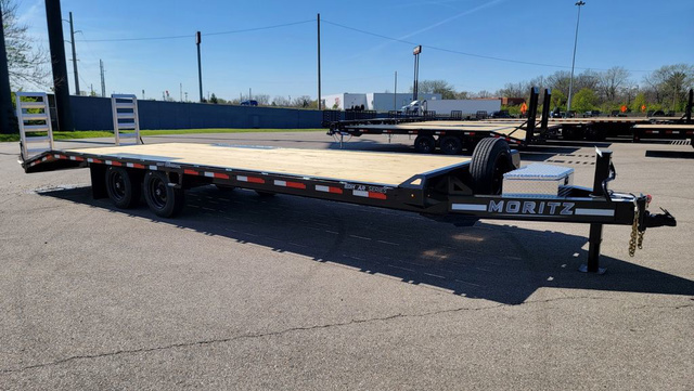 2026 Moritz International 8.5'X24'+4' 16K / BP / AR / Spare / Deckover Trail in Delphos, OH