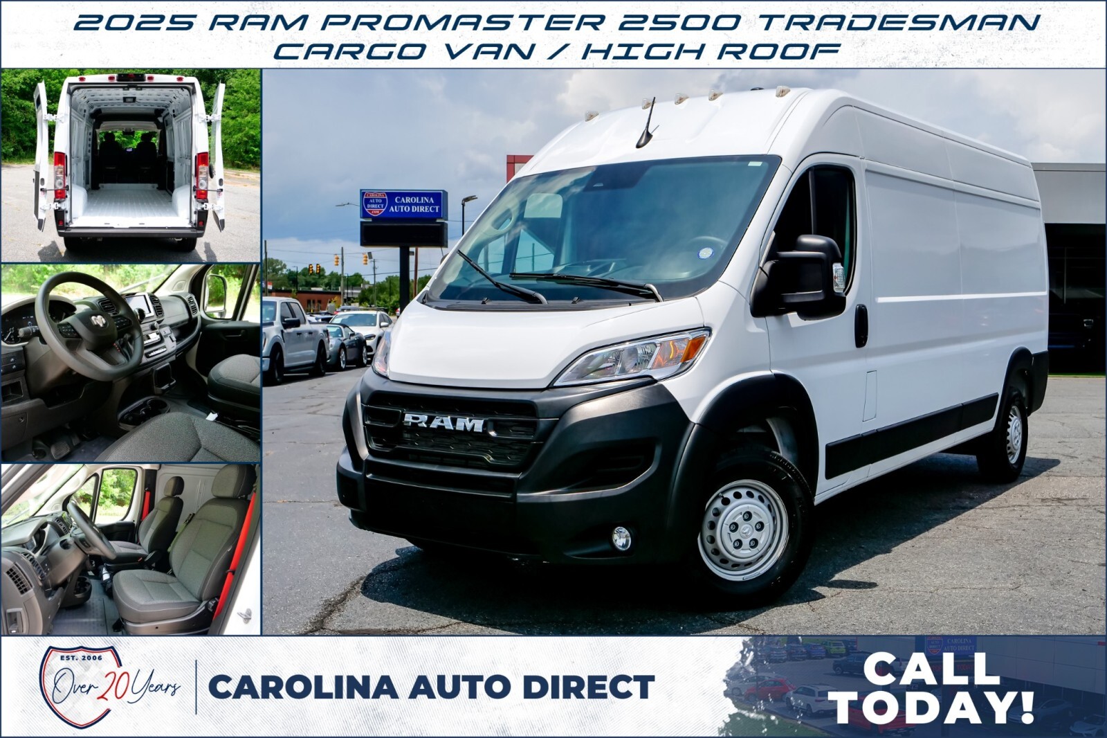 2025 RAM PROMASTER 2500 in Lincolnton, NC