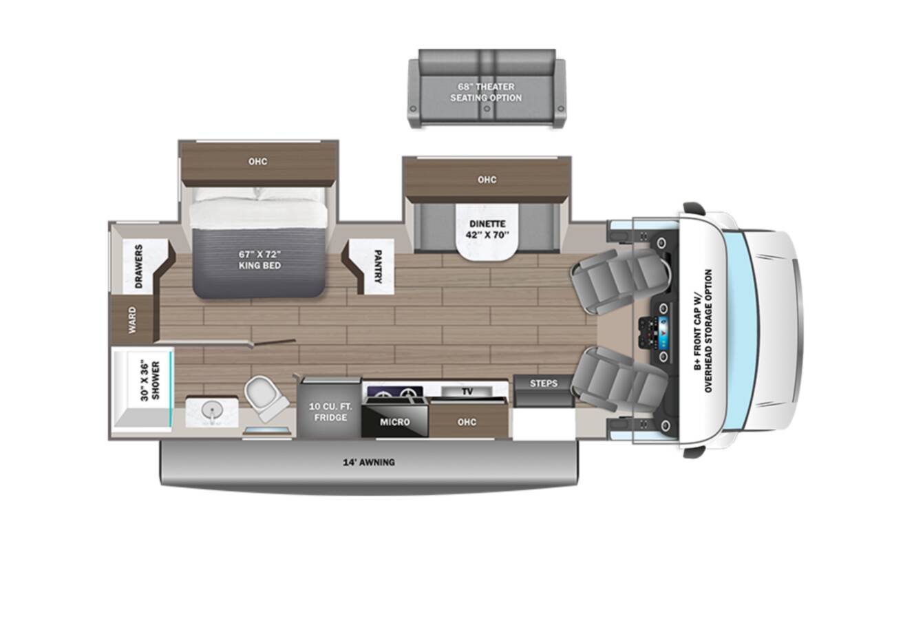 A photo of this 2027 Entegra Coach Qwest 25L