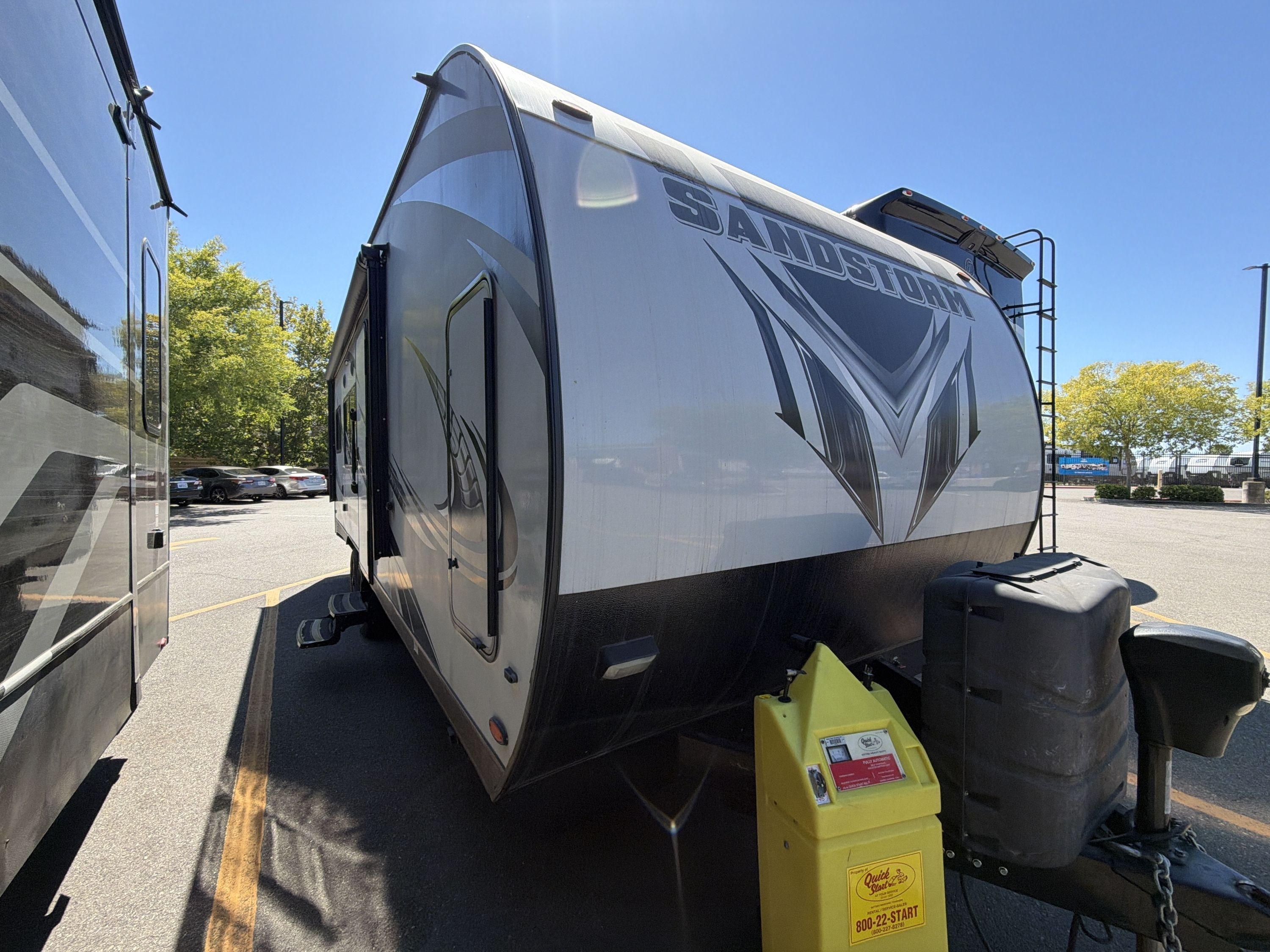 2020 Forest River SANDSTORM 245GSLC Travel Trailer Toy Hauler RV