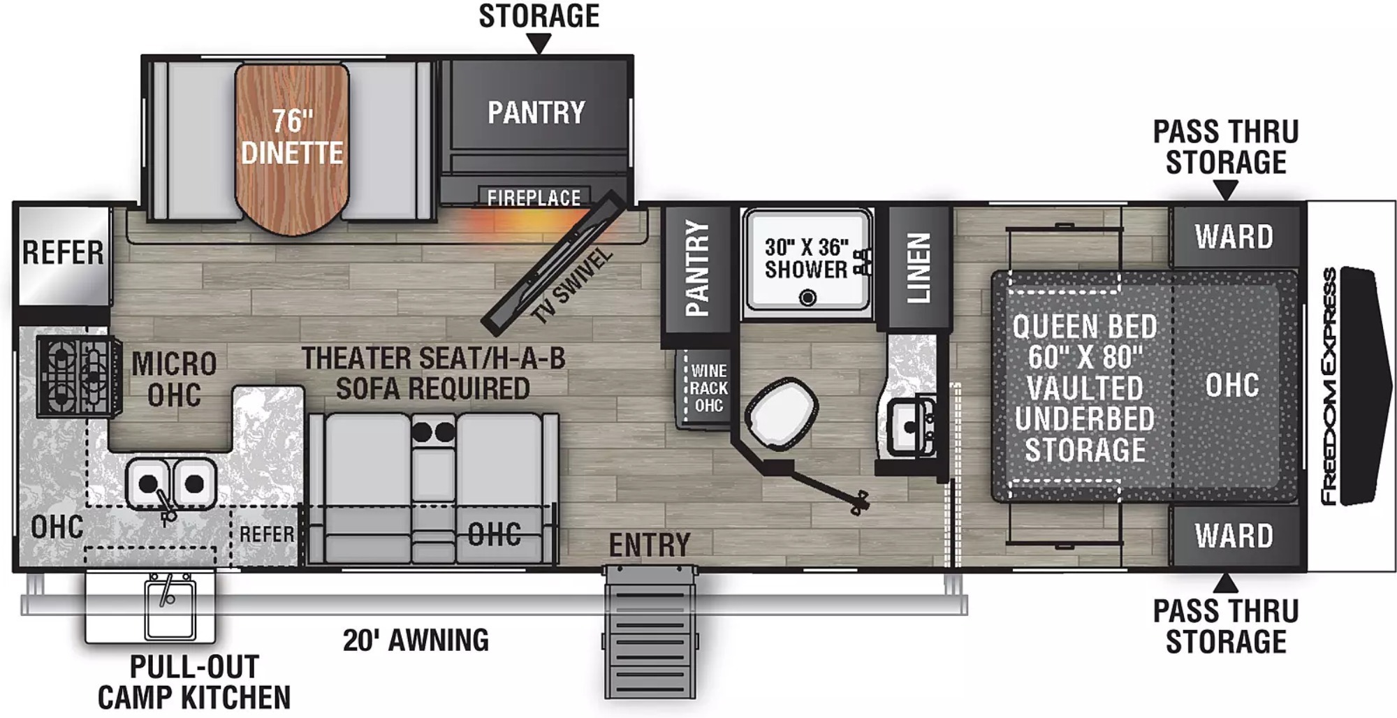 2024 Coachmen FREEDOM EXPRESS ULTRA LITE 274RKS RV